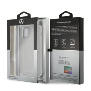 Mercedes MEHCP12MCLCT Apple iPhone 12/12 Pro 6,1" clear kietas dėklas skaidrus Line - Image 8