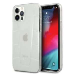 Mercedes MEHCP12LCLCT Apple iPhone 12 Pro Max 6,7" clear kietas dėklas skaidrus Line - Image 1