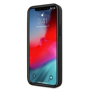 Mercedes MEHCP12SLSSBK Apple iPhone 12 mini 5,4" juodos spalvos hardcase Strap Line - Image 5