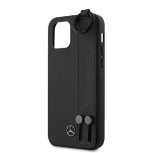 Mercedes MEHCP12SLSSBK Apple iPhone 12 mini 5,4" juodos spalvos hardcase Strap Line - Image 6