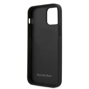 Mercedes MEHCP12SLSSBK Apple iPhone 12 mini 5,4" juodos spalvos hardcase Strap Line - Image 7