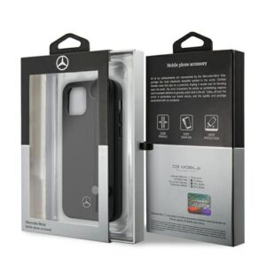Mercedes MEHCP12SLSSBK Apple iPhone 12 mini 5,4" juodos spalvos hardcase Strap Line - Image 8