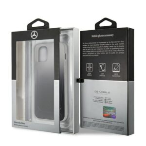Mercedes MEHCP12SARGBK Apple iPhone 12 mini 5,4" juodos spalvos kietas dėklas skaidrus Line - Image 7