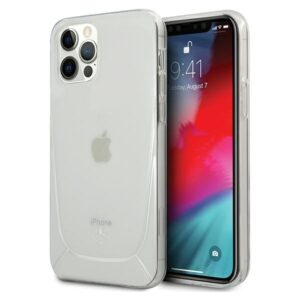 Mercedes MEHCP12MARCT Apple iPhone 12/12 Pro 6,1" clear kietas dėklas skaidrus Line - Image 1