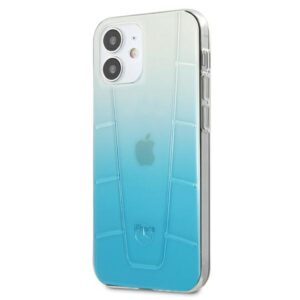 Mercedes MEHCP12SCLGBL Apple iPhone 12 mini 5,4" blue kietas dėklas skaidrus Line - Image 2