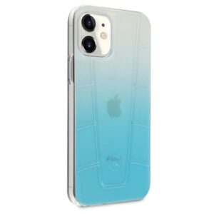 Mercedes MEHCP12SCLGBL Apple iPhone 12 mini 5,4" blue kietas dėklas skaidrus Line - Image 4