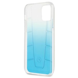 Mercedes MEHCP12SCLGBL Apple iPhone 12 mini 5,4" blue kietas dėklas skaidrus Line - Image 6