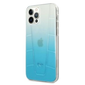 Mercedes MEHCP12LCLGBL Apple iPhone 12 Pro Max 6,7" blue kietas dėklas skaidrus Line - Image 2