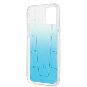 Mercedes MEHCP12LCLGBL Apple iPhone 12 Pro Max 6,7" blue kietas dėklas skaidrus Line - Image 7