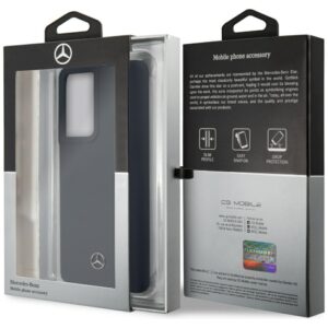 Mercedes MEHCS21LSILNA S21 Ultra G998 blue kietas dėklas Silicone Line - Image 8