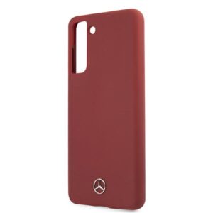 Mercedes MEHCS21MSILRE S21+ G996 red kietas dėklas Silicone Line - Image 6