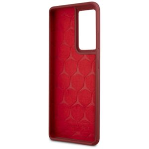 Mercedes MEHCS21LSILRE S21 Ultra G998 red kietas dėklas Silicone Line - Image 7