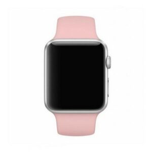 Mercury Silicone apyrankė Apple Watch 38/40/41 mm rožinės spalvos - Image 2