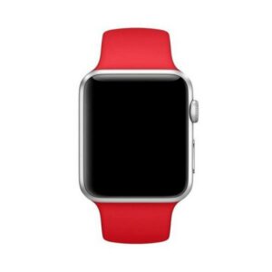 Mercury Silicone apyrankė Apple Watch 42/44/45 mm red - Image 2