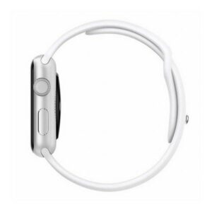 Mercury Silicone apyrankė Apple Watch 42/44/45 mm baltos spalvos - Image 3