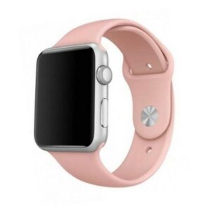 Mercury Silicone apyrankė Apple Watch 42/44/45 mm rožinės spalvos