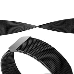 Mercury Mesh apyrankė Apple Watch 38/40/41 mm juodos spalvos - Image 3