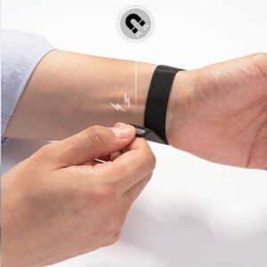 Mercury Mesh apyrankė Apple Watch 38/40/41 mm juodos spalvos - Image 5