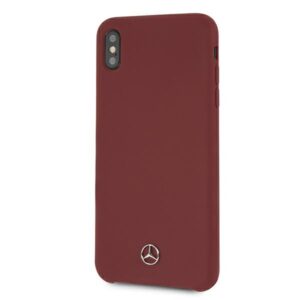 Mercedes MEHCI65SILRE Apple iPhone Xs Max red kietas dėklas Silicone Line - Image 2