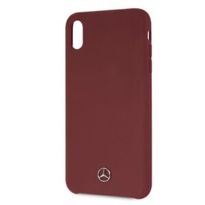 Mercedes MEHCI65SILRE Apple iPhone Xs Max red kietas dėklas Silicone Line - Image 3