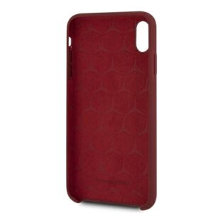 Mercedes MEHCI65SILRE Apple iPhone Xs Max red kietas dėklas Silicone Line - Image 4