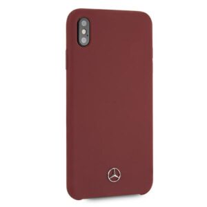 Mercedes MEHCI65SILRE Apple iPhone Xs Max red kietas dėklas Silicone Line - Image 5