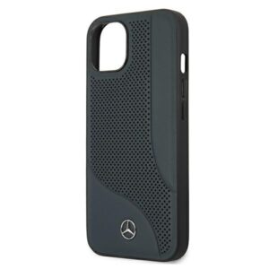 Mercedes MEHCP13SCDONA Apple iPhone 13 mini 5,4" navy kietas dėklas Leather Perforated Area - Image 6