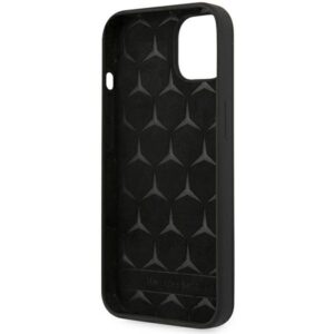 Mercedes MEHCP13SSILBK Apple iPhone 13 mini 5,4" juodos spalvos kietas dėklas Silicone Line - Image 7