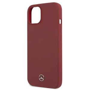 Mercedes MEHCP13MSILRE Apple iPhone 13 / 14 / 15 6,1" red kietas dėklas Silicone Line - Image 6
