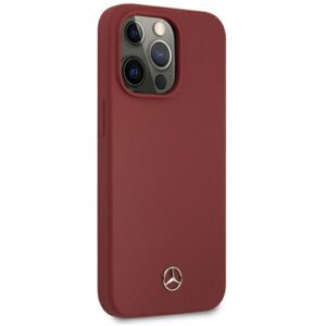 Mercedes MEHCP13LSILRE Apple iPhone 13 Pro /13 6,1" red kietas dėklas Silicone Line - Image 4