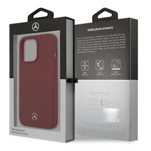 Mercedes MEHCP13LSILRE Apple iPhone 13 Pro /13 6,1" red kietas dėklas Silicone Line - Image 8