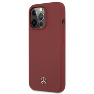 Mercedes MEHCP13XSILRE Apple iPhone 13 Pro Max 6,7" red kietas dėklas Silicone Line - Image 2
