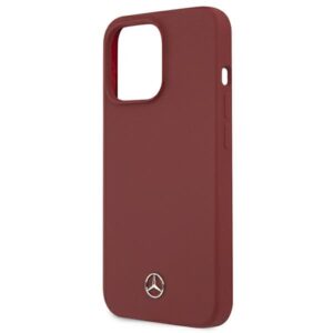 Mercedes MEHCP13XSILRE Apple iPhone 13 Pro Max 6,7" red kietas dėklas Silicone Line - Image 6
