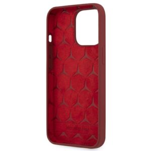 Mercedes MEHCP13XSILRE Apple iPhone 13 Pro Max 6,7" red kietas dėklas Silicone Line - Image 7