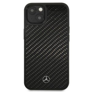 Mercedes MEHCP13SRCABK Apple iPhone 13 mini 5,4" juodos spalvos carbon kietas dėklas Dynamic Line - Image 3