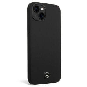 Mercedes MEHCP14MSILBK Apple iPhone 14 Plus / 15 Plus 6.7" juodos spalvos kietas dėklas Silicone Line - Image 3