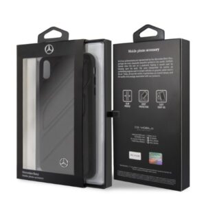 Mercedes MEHCI65THLBK Apple iPhone XS Max juodos spalvos kietas dėklas New Organic I - Image 5