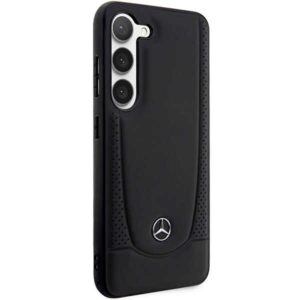 Mercedes MEHCS23SARMBK S23 S911 juodos spalvos kietas dėklas Leather Urban - Image 4