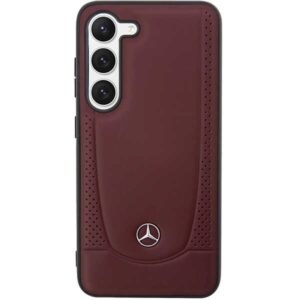 Mercedes MEHCS23SARMRE S23 S911 Red kietas dėklas Leather Urban Bengale - Image 3