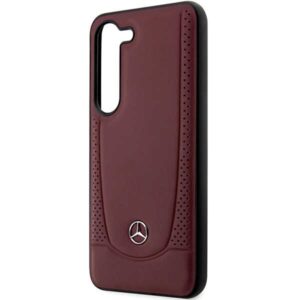 Mercedes MEHCS23SARMRE S23 S911 Red kietas dėklas Leather Urban Bengale - Image 6
