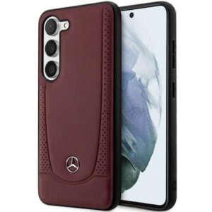 Mercedes MEHCS23MARMRE S23+ S916 Red kietas dėklas Leather Urban Bengale - Image 1