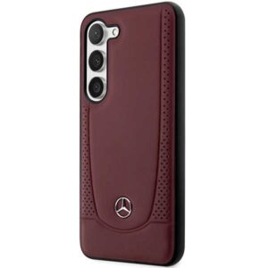 Mercedes MEHCS23MARMRE S23+ S916 Red kietas dėklas Leather Urban Bengale - Image 2