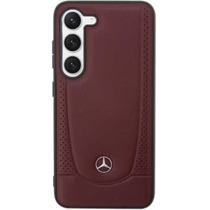 Mercedes MEHCS23MARMRE S23+ S916 Red kietas dėklas Leather Urban Bengale - Image 3