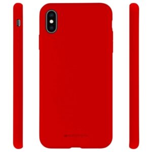 Mercury Silicone Apple iPhone 15 6.1" raudonos spalvos - Image 2