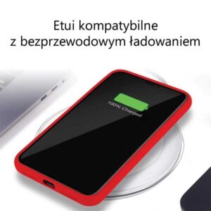 Mercury Silicone Apple iPhone 15 6.1" raudonos spalvos - Image 5