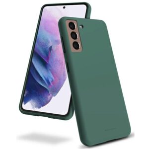 Mercury Silicone Apple iPhone 15 Pro Max 6,7" žalios spalvos