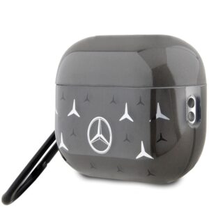 Mercedes MEAP28DPMGS AirPods Pro 2 (2022/2023) Dėklas juodos spalvos Large Star Pattern - Image 3