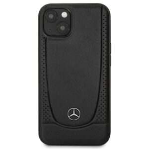 Mercedes MEHCP15MARMBK Apple iPhone 15 Plus / 14 Plus 6.7" juodos spalvos kietas dėklas Leather Urban - Image 3