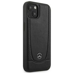 Mercedes MEHCP15MARMBK Apple iPhone 15 Plus / 14 Plus 6.7" juodos spalvos kietas dėklas Leather Urban - Image 4