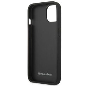 Mercedes MEHCP15MARMBK Apple iPhone 15 Plus / 14 Plus 6.7" juodos spalvos kietas dėklas Leather Urban - Image 7